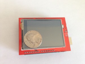 2.4" Touch screen shield